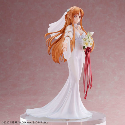 Sword Art Online PVC Estatua 1/7 ASUNA Boda ver. 25 cm