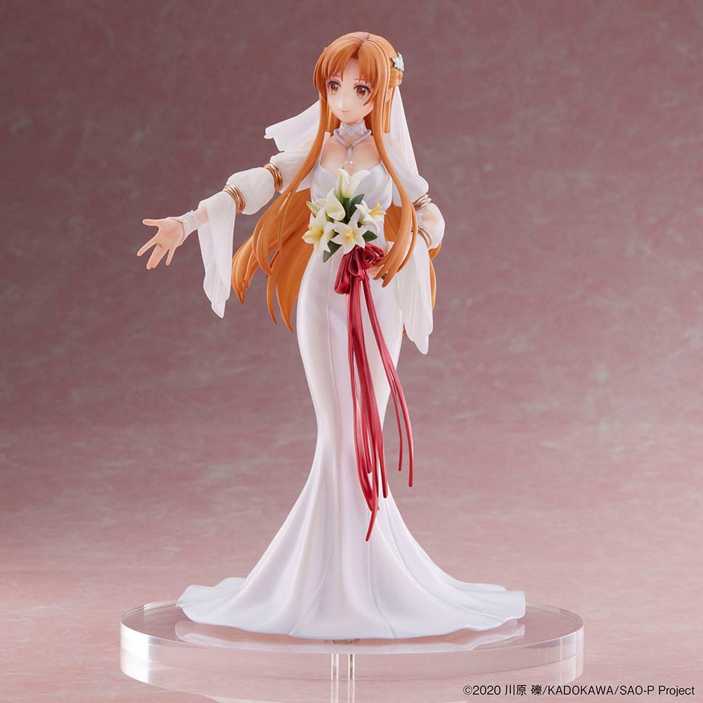 Sword Art Online PVC Estatua 1/7 ASUNA Boda ver. 25 cm