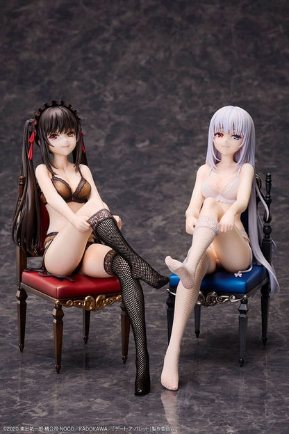 Date une balle PVC Statues 1/7 Kurumi Tokisaki & White Queen 17 cm