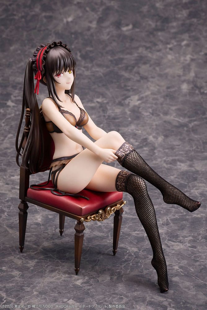 Date une balle PVC Statues 1/7 Kurumi Tokisaki & White Queen 17 cm