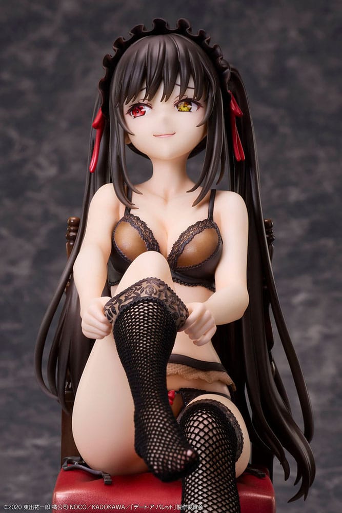 Date une balle PVC Statues 1/7 Kurumi Tokisaki & White Queen 17 cm