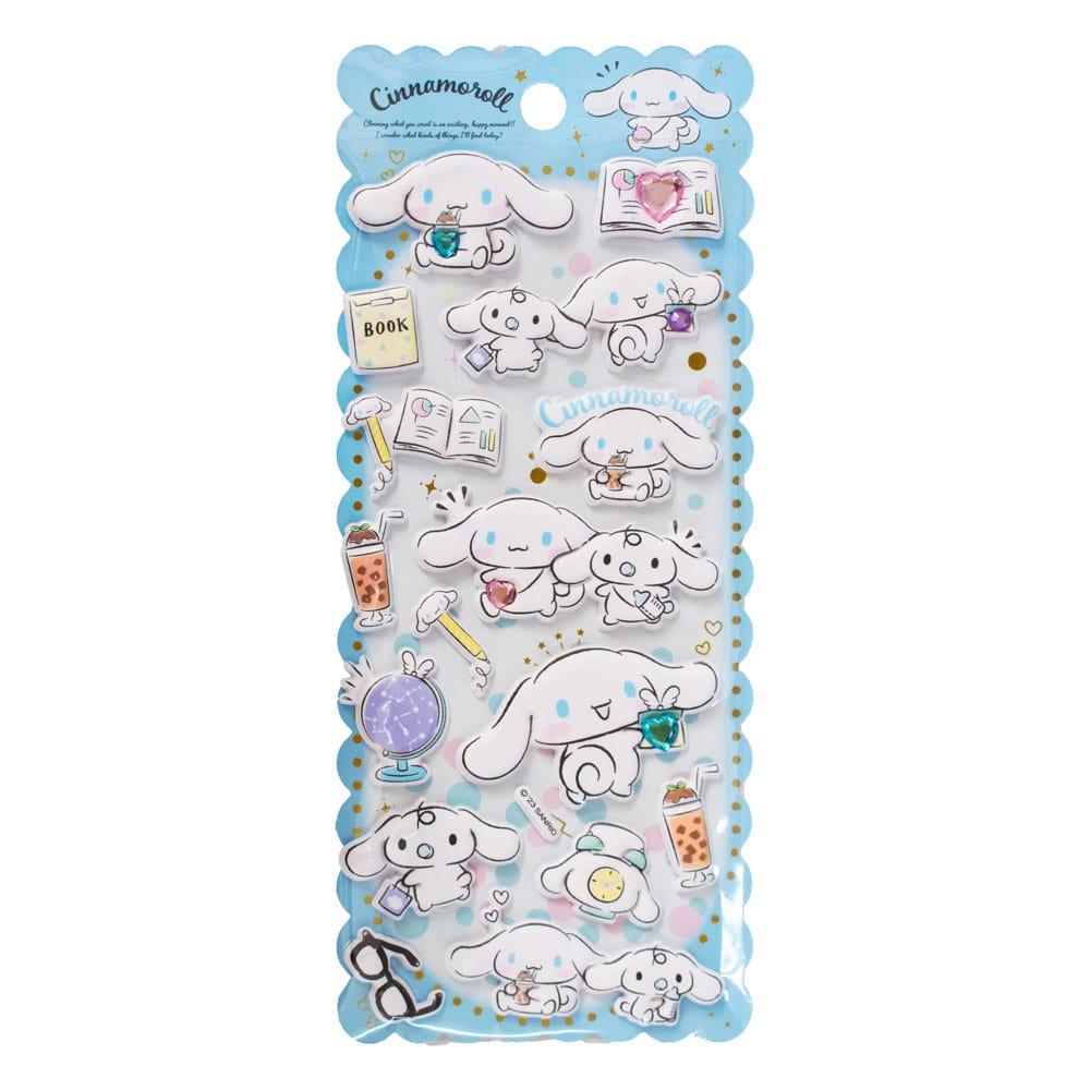 Hello Kitty i prijatelji Naljepnica Cinnamoroll Puffy Asortiman (20)