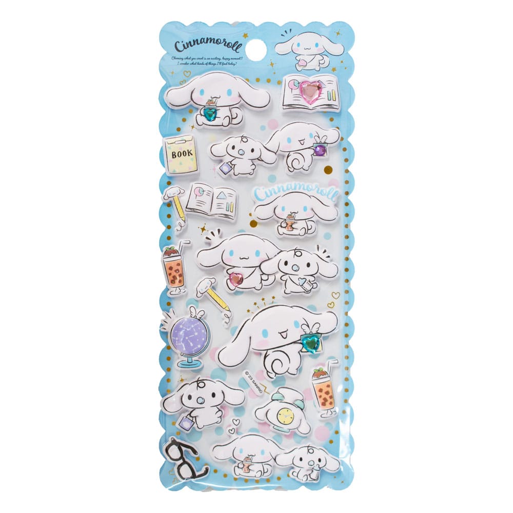 Hello Kitty i prijatelji Naljepnica Cinnamoroll Puffy Asortiman (20)