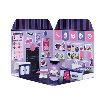 Hello Kitty und Freunde Minifigur Sticker House Kuromi Ramen Shop