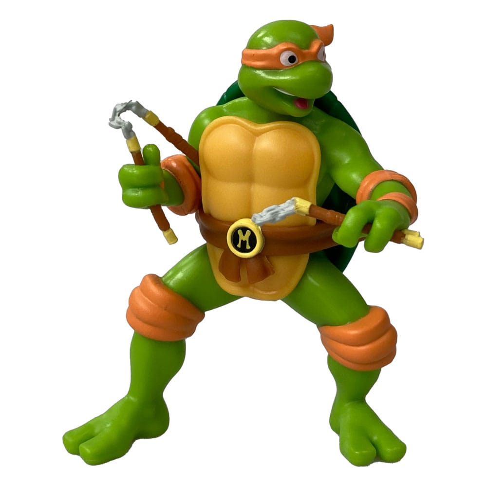 Teenage mutant ninja skildpadder ninja retro mini figur Michelangelo 9 cm