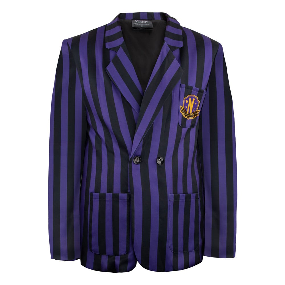 Jacket de mercredi Nevermore Academy Purple Striped Blazer