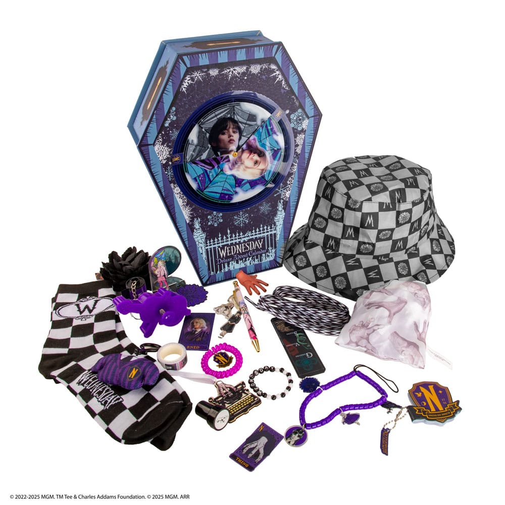 Onsdag adventskalender Deluxe 2025