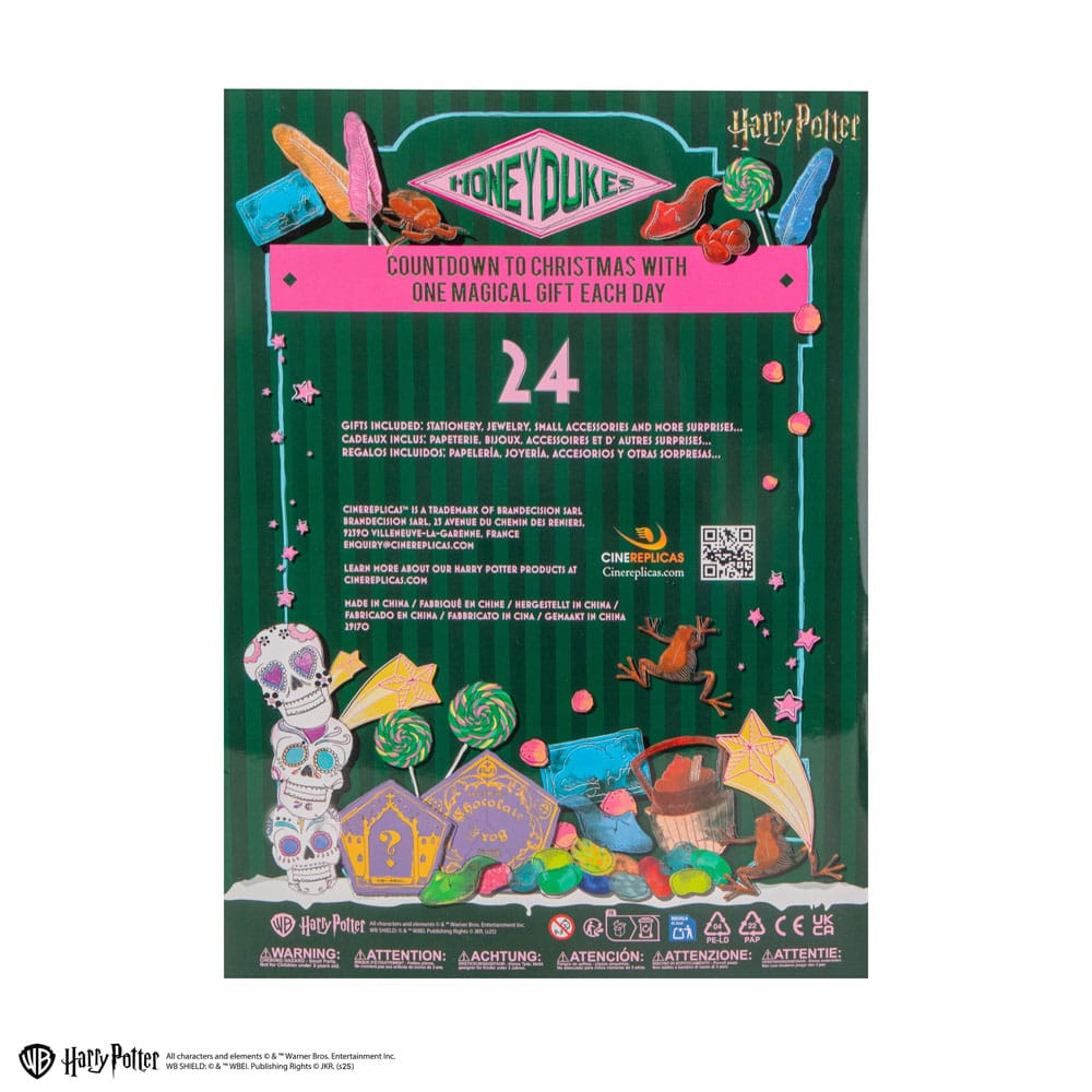 Harry Potter adventskalender Honeydukes 2025