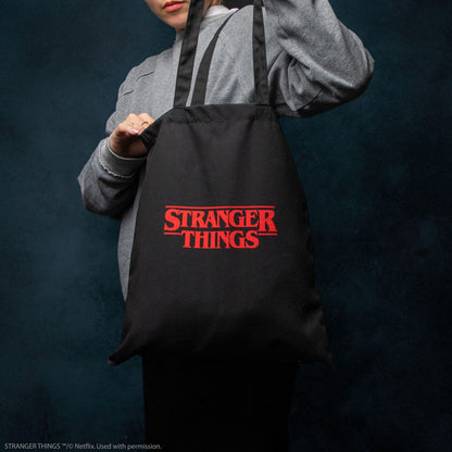 Logotipo de Stranger Things Tote Bag Bag