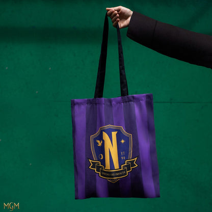 Woensdag: Nevermore Academy Tote Bag