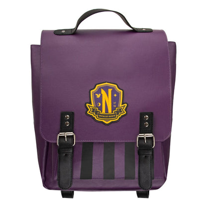 Wednesday Backpack Nevermore Academy Purple