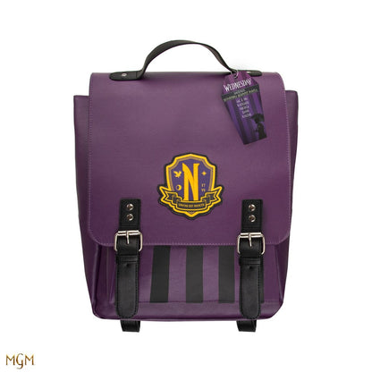 Wednesday Backpack Nevermore Academy Purple