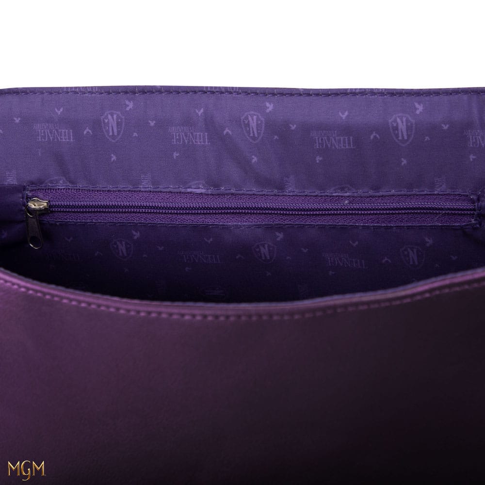 Woensdag: Nevermore Academy Purple Backpack