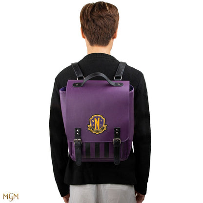 Wednesday Backpack Nevermore Academy Purple