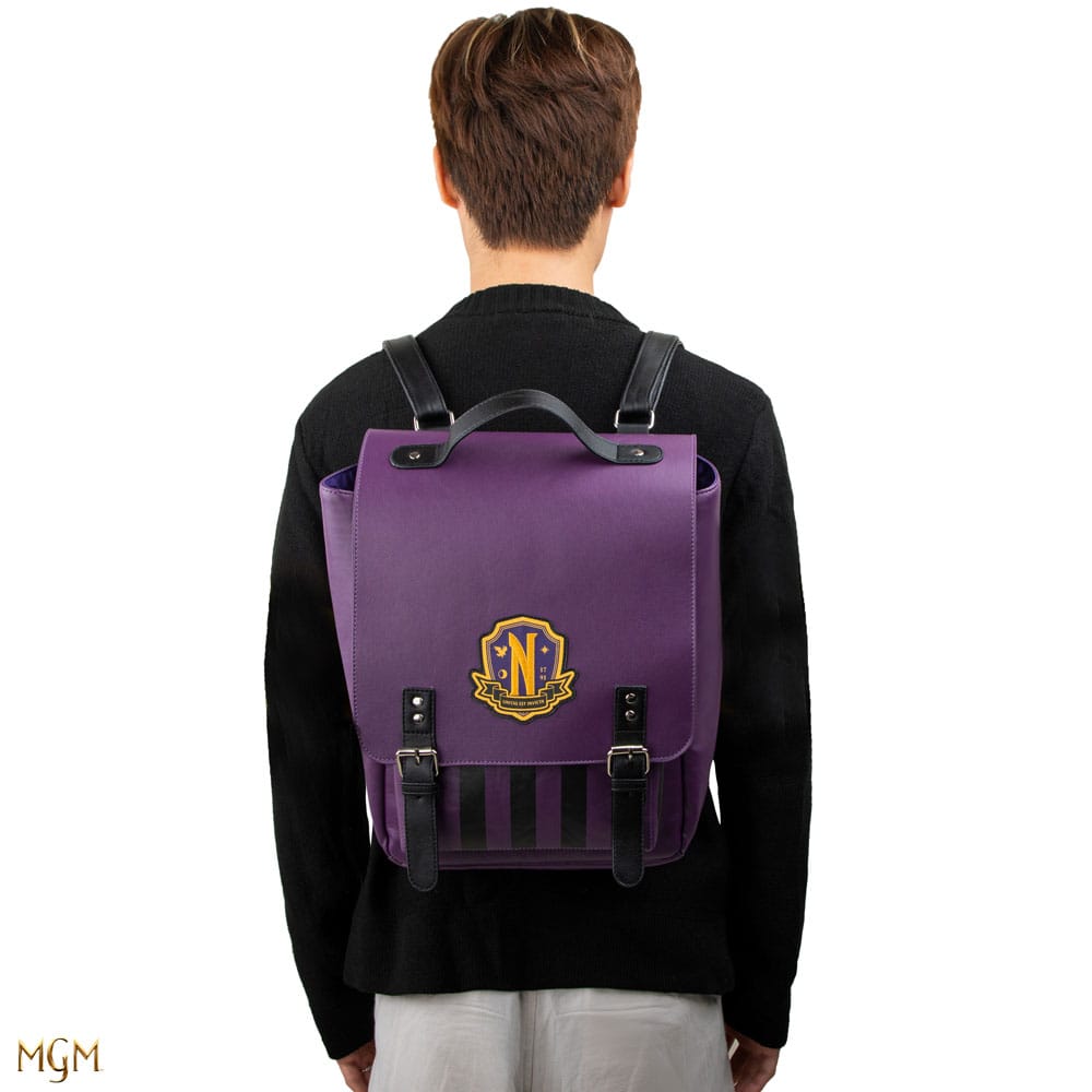 Woensdag: Nevermore Academy Purple Backpack