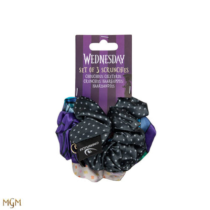 Wednesday Hair Scrunchies 3 Pack