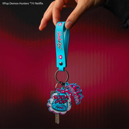 KPop Demon Hunters Bracelet Porte-clés Soda Pop