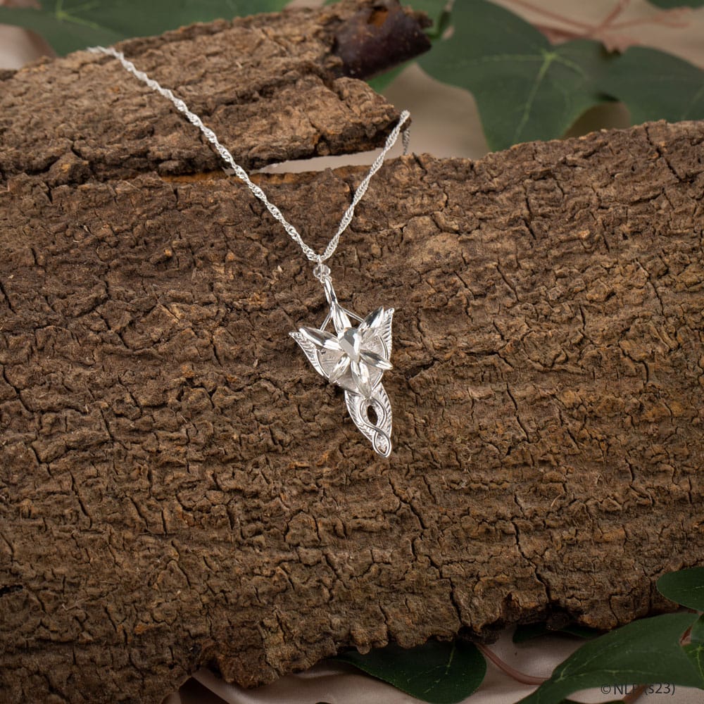 Collar de señor de los anillos con colgante Evenstar