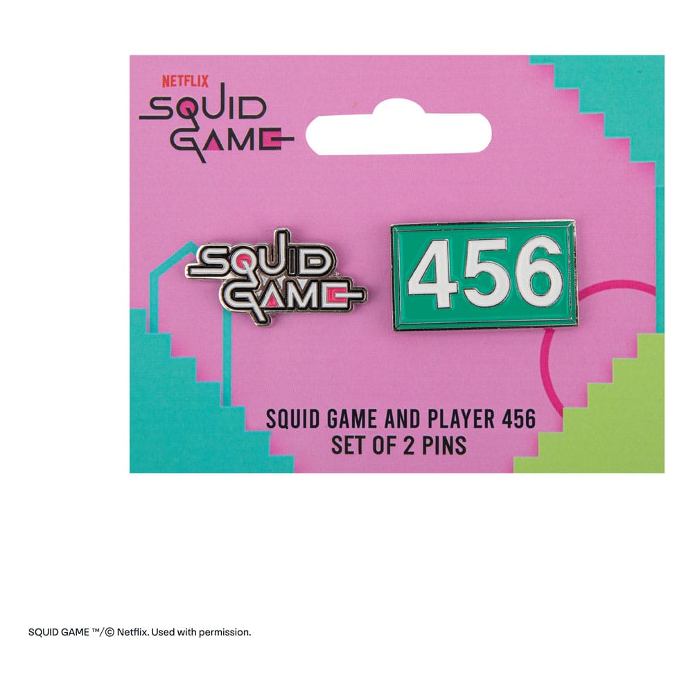 Squid Game Pins Squid Game e Player 456