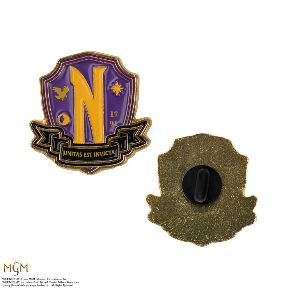 Onsdag pins 2-pack Nevermore Academy