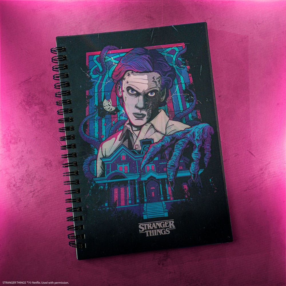 Notebook Stranger Things Vecna ​​lenticolare