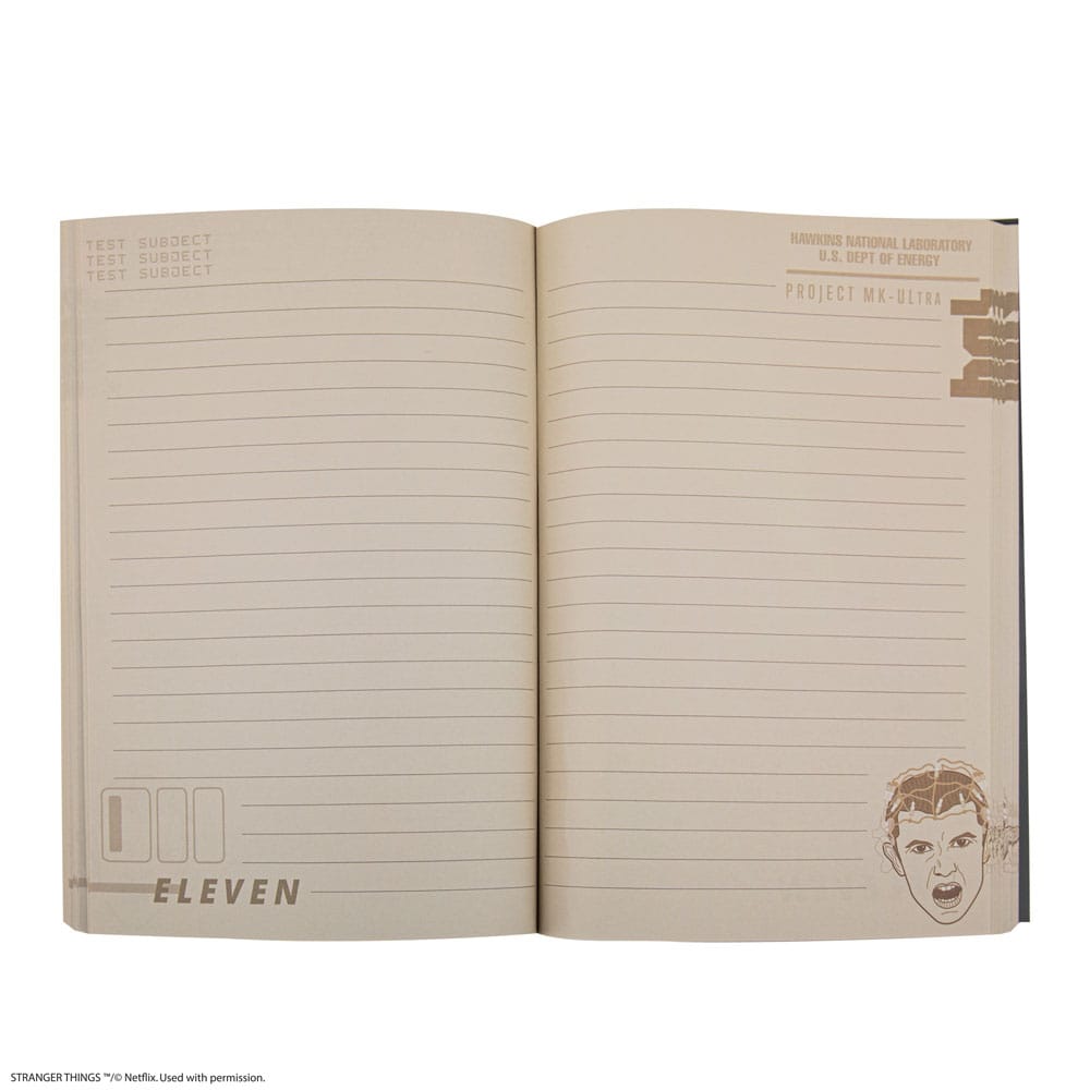 Stranger Things Notebook Eleven