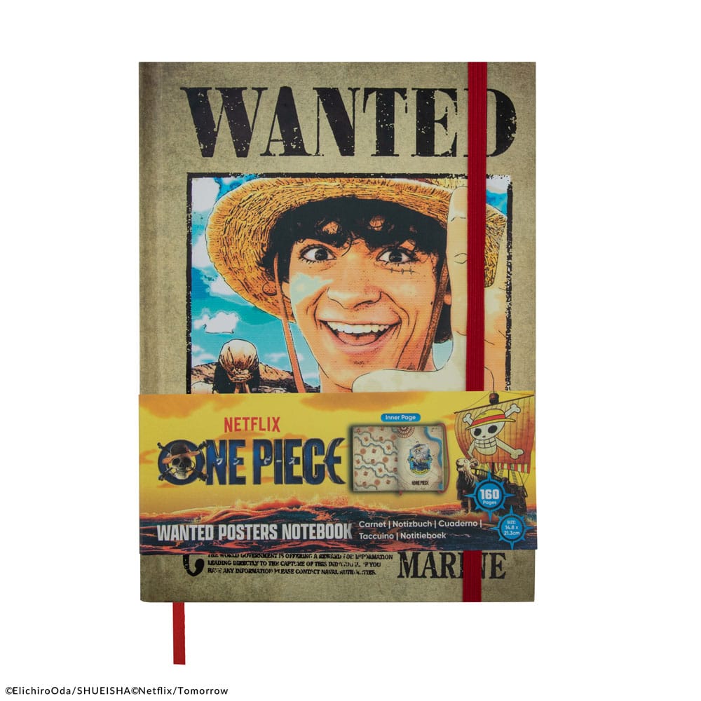 One Piece Notebook Wanted Posters