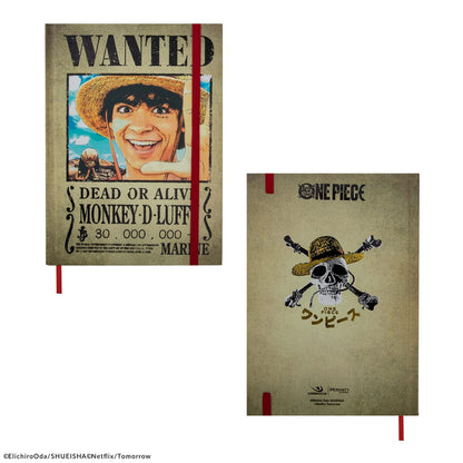 One Piece Notebook Wanted Posters