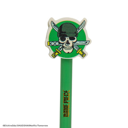 One Piece Pencils with Eraser Topper Zoro