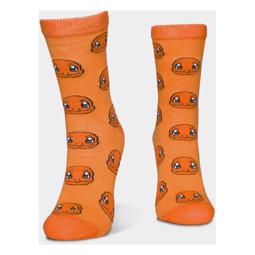 Pokémon chaussettes 3 icônes trois packs 35-38