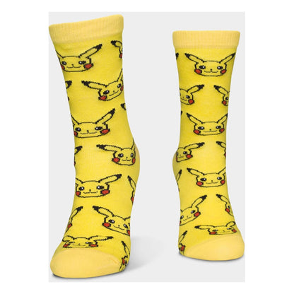 Pokémon chaussettes 3 icônes trois packs 35-38