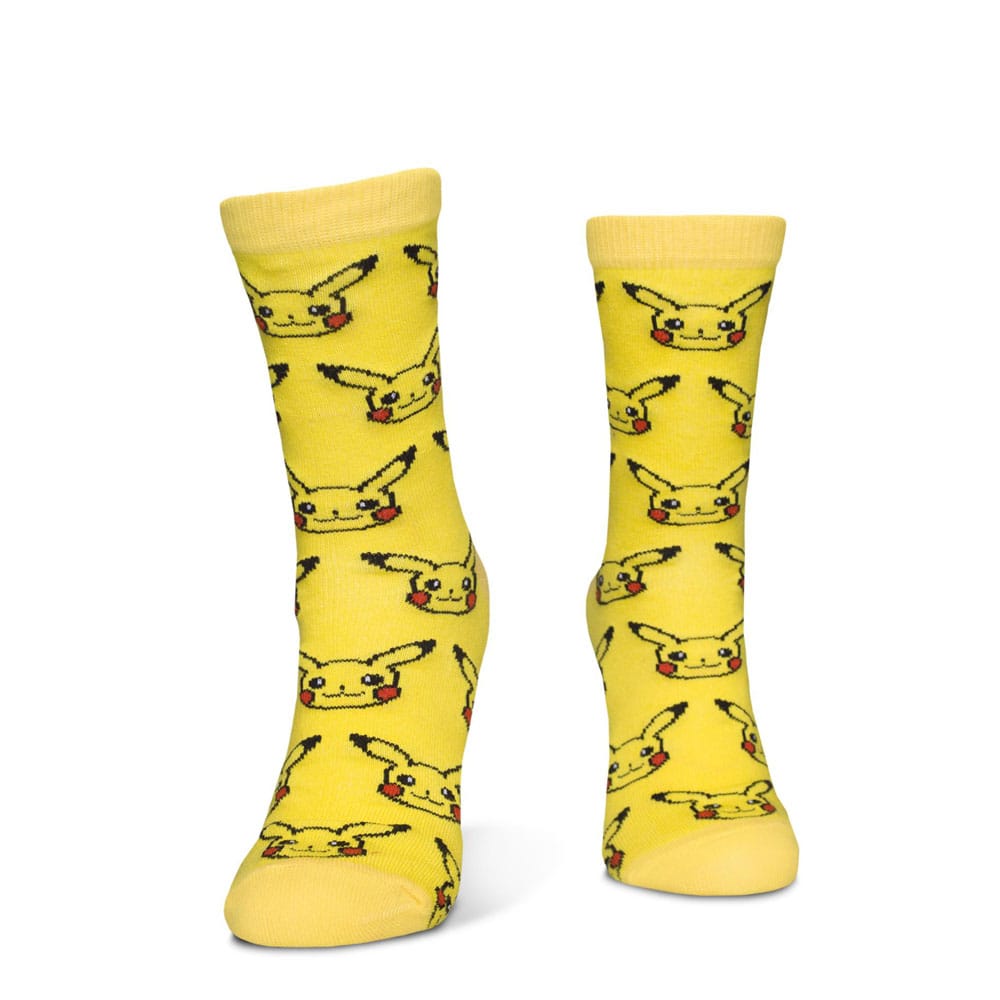 Pokémon chaussettes 3 icônes trois packs 35-38