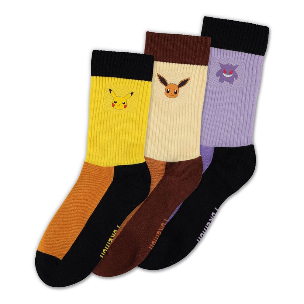 Pokémon Socken 3-Pack-Starter Pokémon 39-42