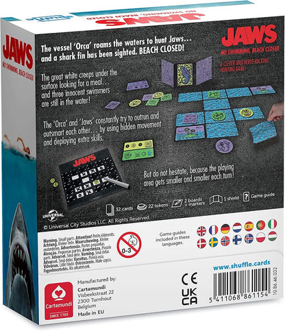 Jaws Shuffle Card Game Retro