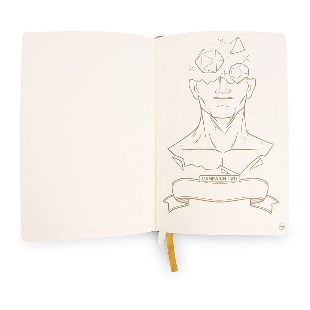 Diario de RPG de Dragones y Mazmorras 5e Verde