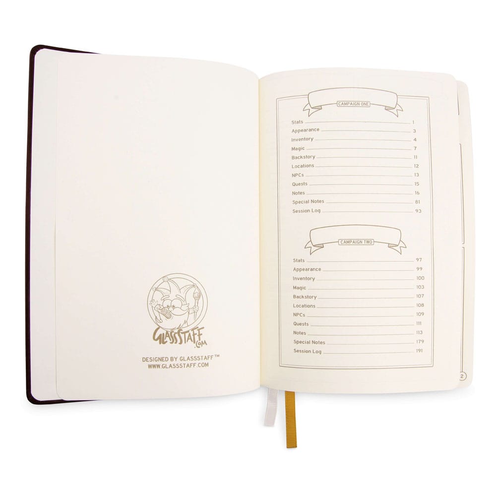 Diario de RPG de Dragones y Mazmorras 5e Verde