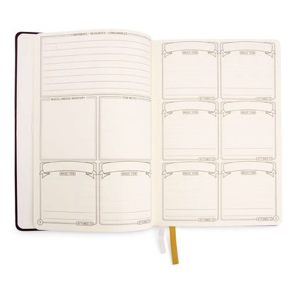 Diario de RPG de Dragones y Mazmorras 5e Verde