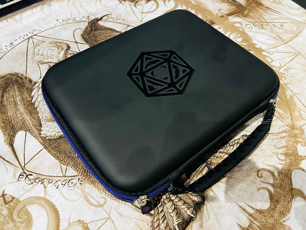 Estuche para dados CritStones Arcanum Azul