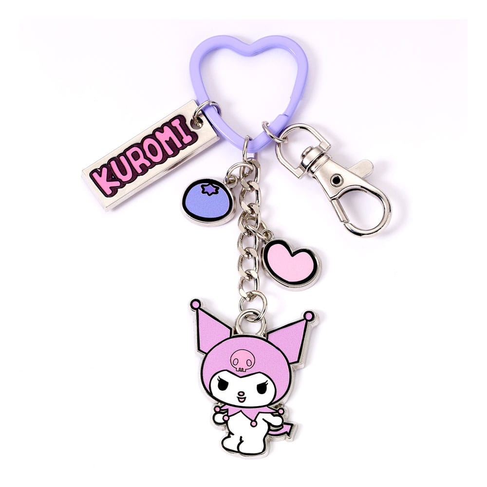 Hello Kitty nøkkelring med Kuromi Charms 15 cm