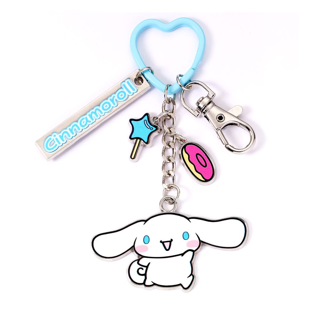 Hello Kitty Nøglering med Cinnamoroll Charms 15 cm