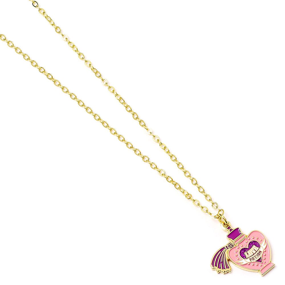 Harry Potter Pendant & Necklace Love Potion (Gold Plated)