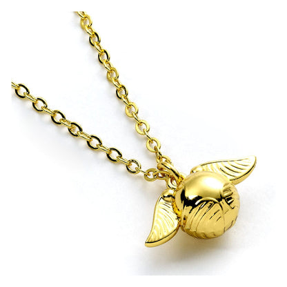 Harry Potter Halsband Golden Snitch Charm (Golden Tone)