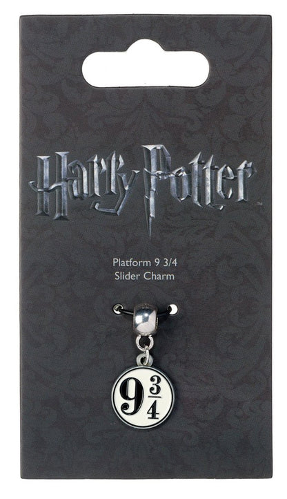 Harry Potter Charm Platform 9 3/4 (versilbert)