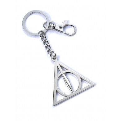 Harry Potter Schlüsselanhänger Heiligtümer des Todes (versilbert)