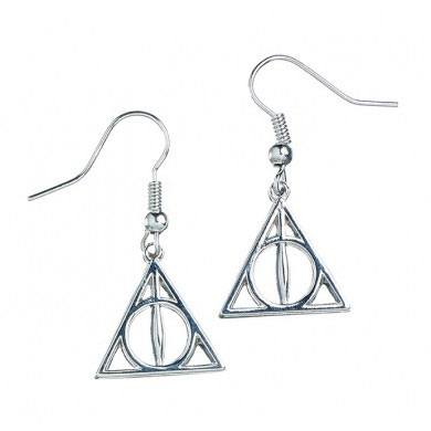 Harry Potter Deathly Hallows øreringe (sølvbelagt)
