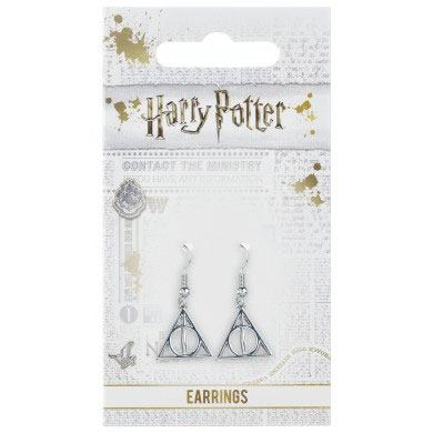 Harry Potter Deathly Hallows øreringe (sølvbelagt)