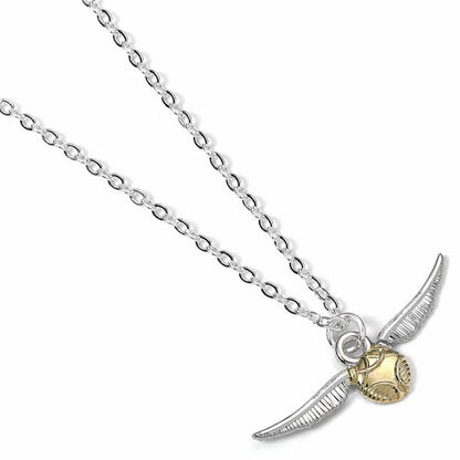 Harry Potter Pendant & Necklace the Golden Snitch (Silver Plated)