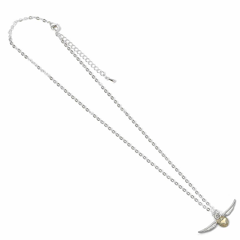 Harry Potter Pendant & Necklace the Golden Snitch (Silver Plated)