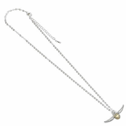 Harry Potter Pendant & Necklace the Golden Snitch (Silver Plated)