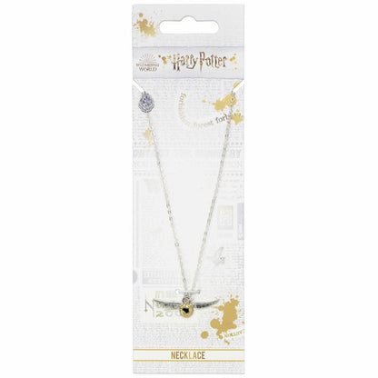 Harry Potter Pendant & Necklace the Golden Snitch (Silver Plated)